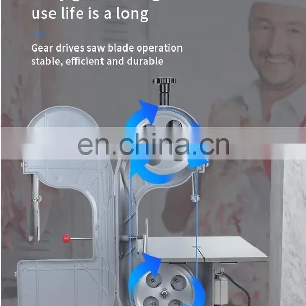 Automatic Bone Saw Machine Meat / Frozen Meat Saw Machine / Meat Saw Bone Cutting Machine For Food Processing Industry photo-7