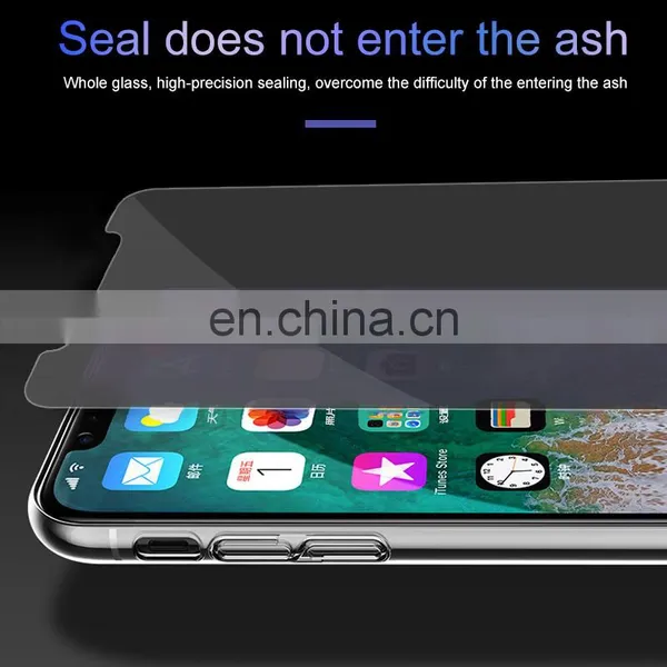 2.5D 9H Anti Fingerprint Anti Glare Shockproof Anti Spy Screen Guard Film for IPhone X Privacy Screen Protector for IPhone 7 8 photo-6