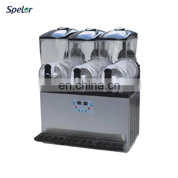 China Supply High Efficiency Automatic Machine Home Buy 3 Tank Slush Machines photo-2