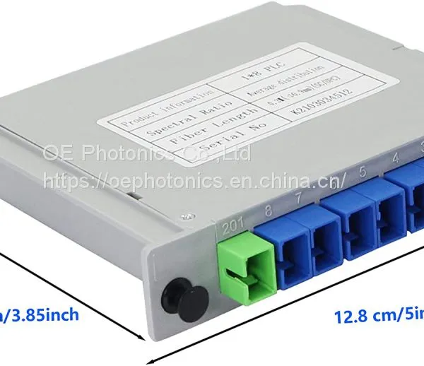 1x32 Planar Lightwave Circuit Splitter With Input Bare Fiber, Scattered Ribbon Fiber 1.9m Pigtail Without Connector PLC Splitter photo-3