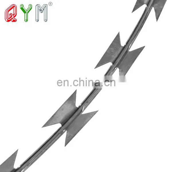 High Security Galvanized Steel Concertina Razor Barbed Wire photo-2