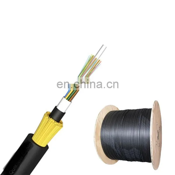 Manufacturer Wholesale ADSS 24 Core SM Aerial Single Mode Fiber Optic Cable G652D photo-3