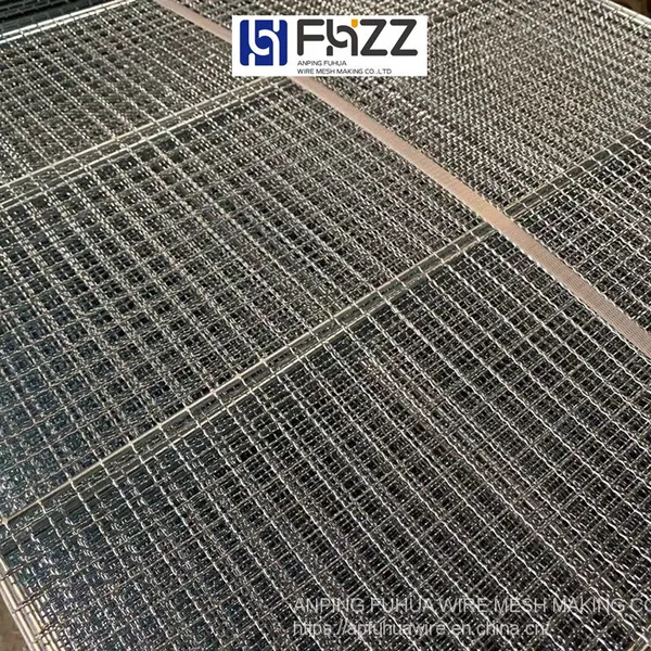 304 Stainless Steel Crimped Wire Mesh Panels Used for BBQ Grill Mesh photo-3