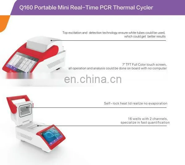 Q160A 16 Wells Super Gradient Thermal Cycler RT-PCR System Instrument photo-3