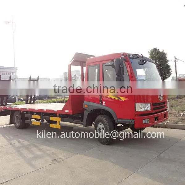 Low bed trucks model flat bed recovery truck