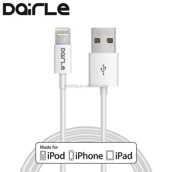 Good Quality White MFi Power Cord Portable Phone Charger for Cable Iphone Certificated MFi Original for Iphone 5 6 7 8 X photo-3
