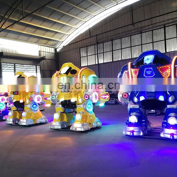Amusement Park Rides Stock Walking Kids Robot Rides photo-4