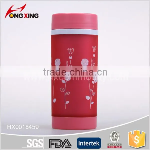 300ml Flower Printing Double Wall Insulated Bottle photo-3