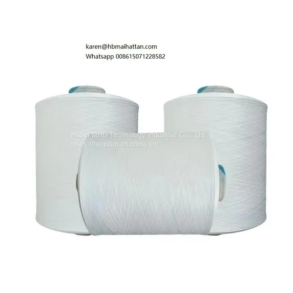 Dope Dyed Color 100% Polyester Hoy Yarn photo-3