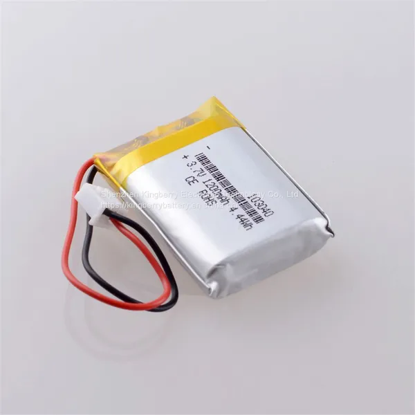 Li-Polymer Battery 103040 Wholesale Custom Battery Pack 1200mAh photo-4