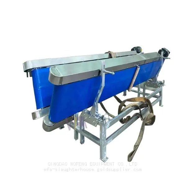 Sheep Slaughterhouse Restraint Conveyor For Lamb Slaughtering Machine photo-2