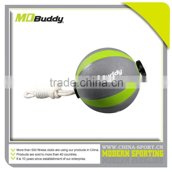 ECO-friendly Fitness Crossfit 1kg Rubber Medicine Ball for Exercise photo-3
