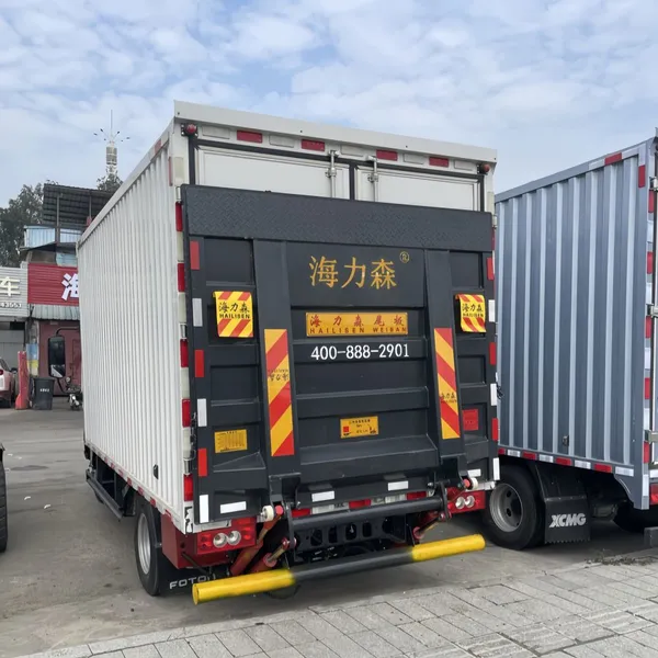 Source Factory Hailisen Automobile Tailboard, Mechanical Electric Hydraulic Lifting Platform, 1.0-ton Box Truck Tailboard photo-3