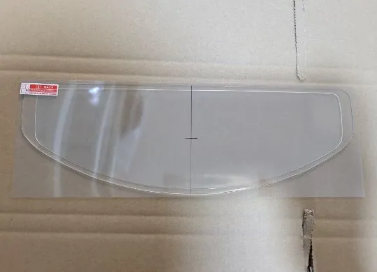 Super Clear Vision Outer Using Helmet Film With UV Protection and Anti Scratch OEM Design Pack