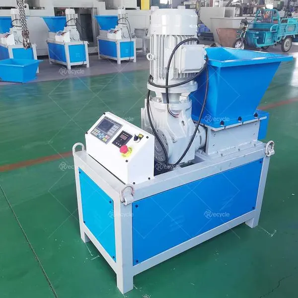 Mini Shredder for Light Metal Plastic Waste Disposal photo-5