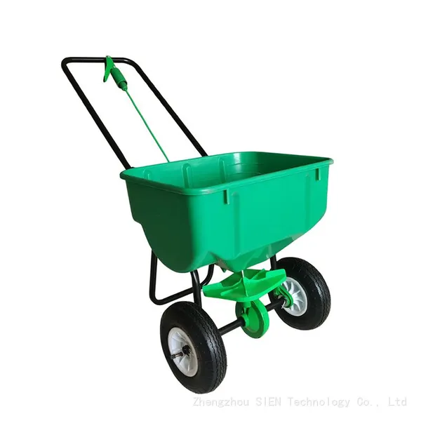 Handheld Manual Grass Seeds Hand Manure Fertilizer Sand Salt Spreader photo-2