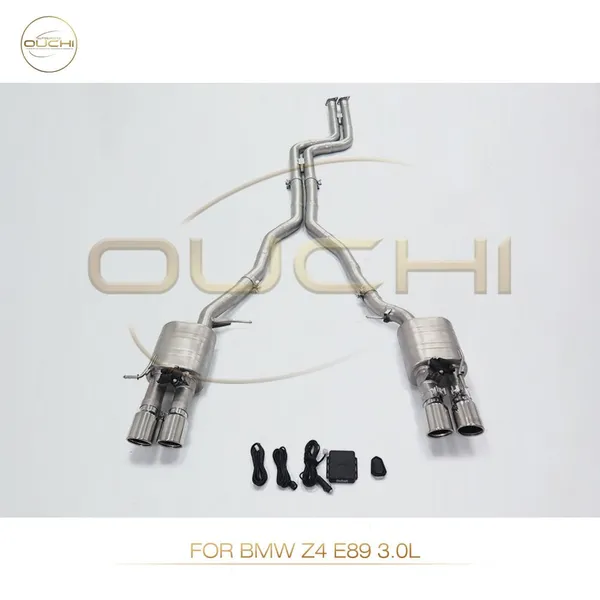 304 Stainless Steel Cat-Back Exhaust System for BMW X7 M60i/Z4 E89 High Performance Exhaust Electronic Valve With Tips photo-3
