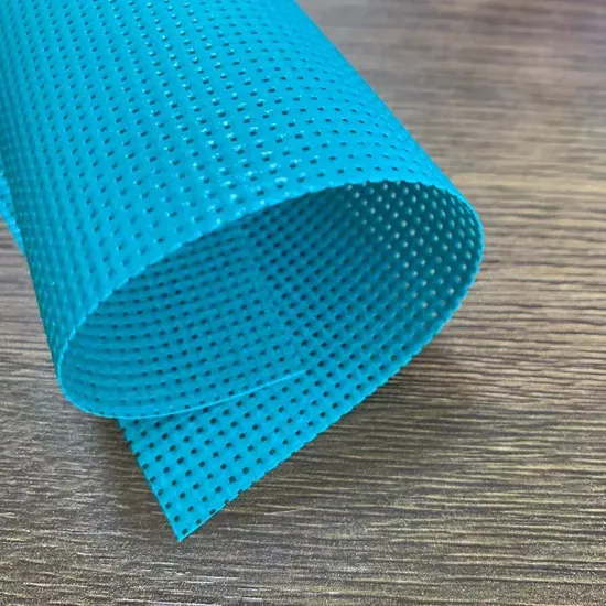 Anti-UV Clear PVC Mesh Mesh PVC Coated Polyester Mesh Fabric Pool Fence Fabric Outdoor Textilene Woven Mesh Fabric/PVC Woven Mesh Fabric Wholesale photo-5