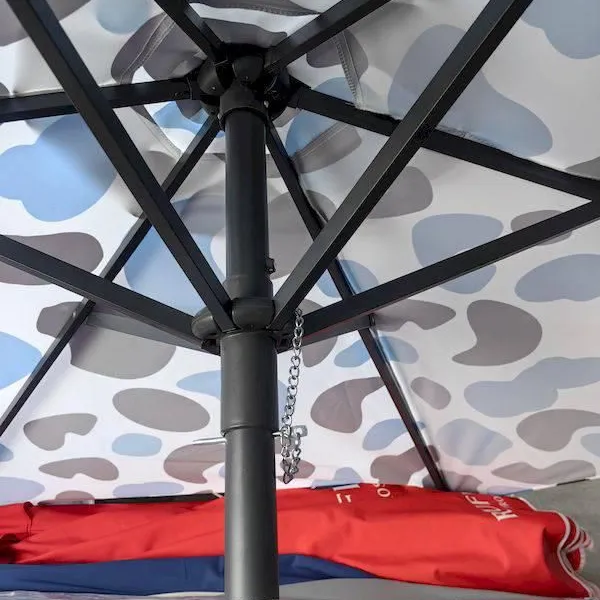 Customized Center Pole Umbrellas and Courtyard Umbrellas From the Original Manufacturer, Large Outdoor Sunshades photo-5