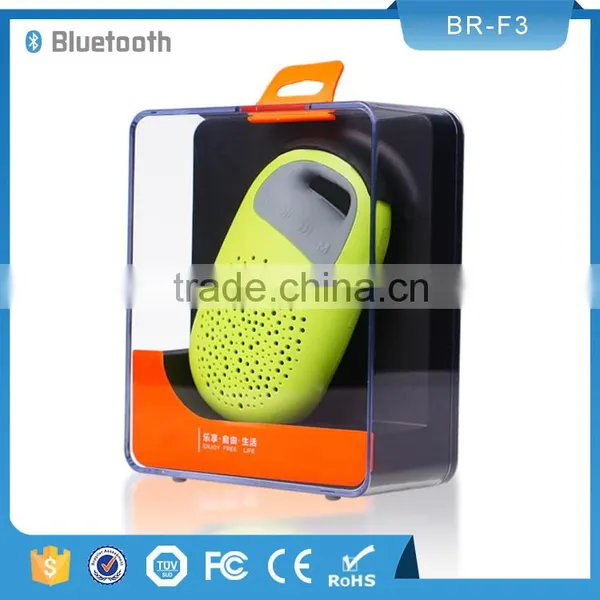 Factory Sale New Powerful Waterproof Bluetooth Stereo Shower Round Bluetooth Speaker photo-4