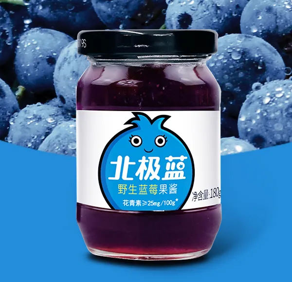 Professional Blueberry Fruit Jam Processing Line Plant