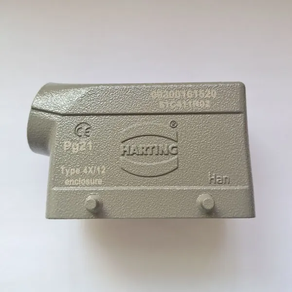 HARTING 19360161421 Han Ex16B Upper Shell Double Lock Top Outlet M25 photo-2