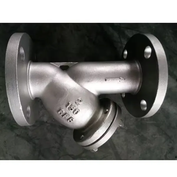 Factory High Quality ANSI 150lb 6in WCB CF8 Stainless Steel Cast Steel Flange Industrial Pipe Y Type Strainer photo-6
