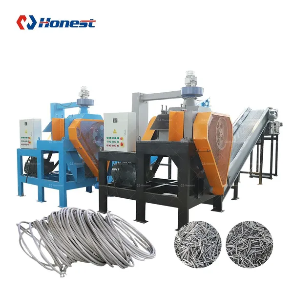 Waste Aluminium Steel Wire Cutting Machine ACSR Cable Cutting Sorting Recycling Machine photo-4
