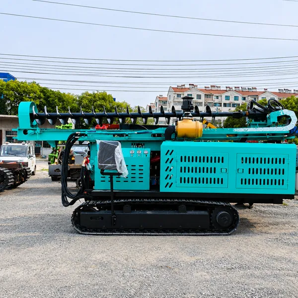 PD-4000 Hydraulic PV Pile Drilling Rig for Solar Foundation photo-4