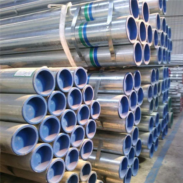 High Quality Gi Pipe Galvanized Scaffold Tube 6m Round Cattle Fence Post Steel Pipe En39/BS1139 Tested With Cutting Service photo-2