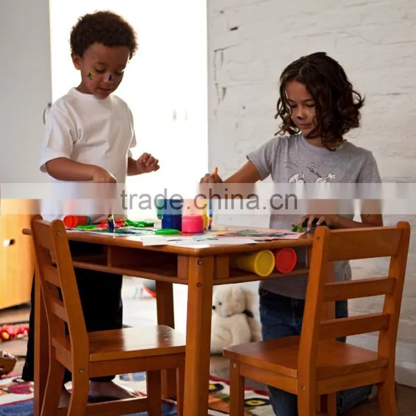 Childrens Rectangular Table and Chair Set photo-3