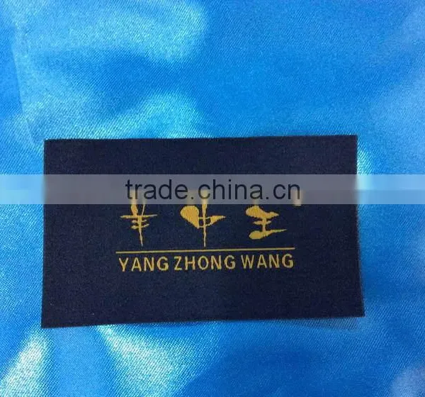 China Manufacture Trade Assurance Woven Label for Men's Clothing photo-4
