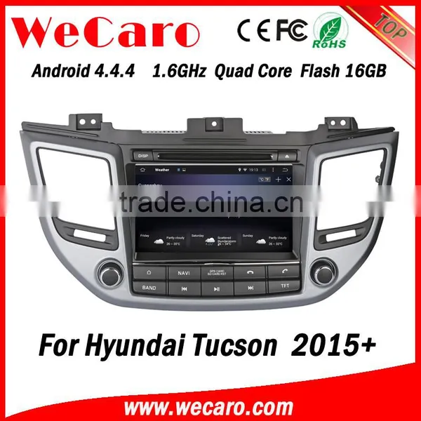 Wecaro WC-HU8015 Android 4.4.4 Car Dvd Player Quad Core for Hyundai Ix35 Car Dvd Player Stereo tv Tuner
