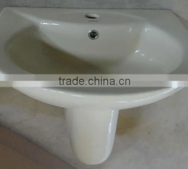 Modern Wall Mounted Ceramic Wash Basin Vanity Cabinet With Ceramic Basin for Bathroom Furniture photo-2