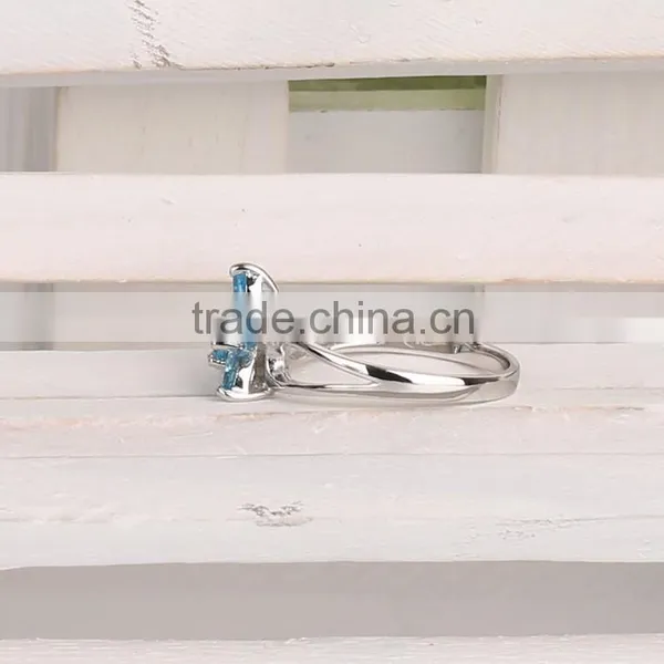 Wholesale Jewelry Silver 925 Ring Silver Main Material Rings Silver Stock Rings 062735LR photo-3
