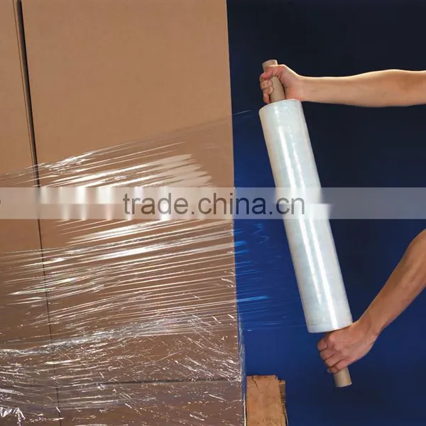 Hot Sell PE Stretch Film,Stretch Foil and Packaging Film,Hand Stretch Film photo-4
