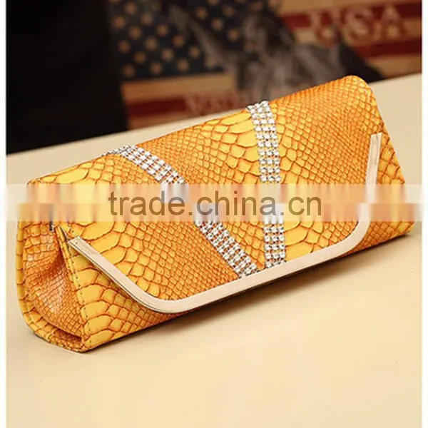 European America Fashion Evening Bag for Girl With Crystal Stone photo-6