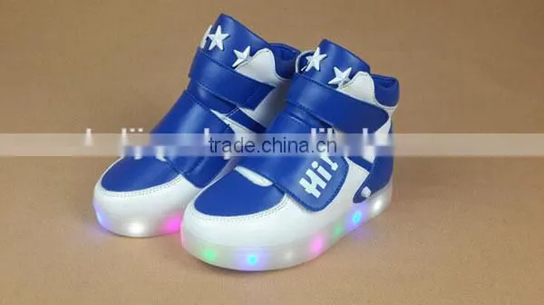 2016 Led Flashing Light Shoes Kids Led Flash Shoes photo-2