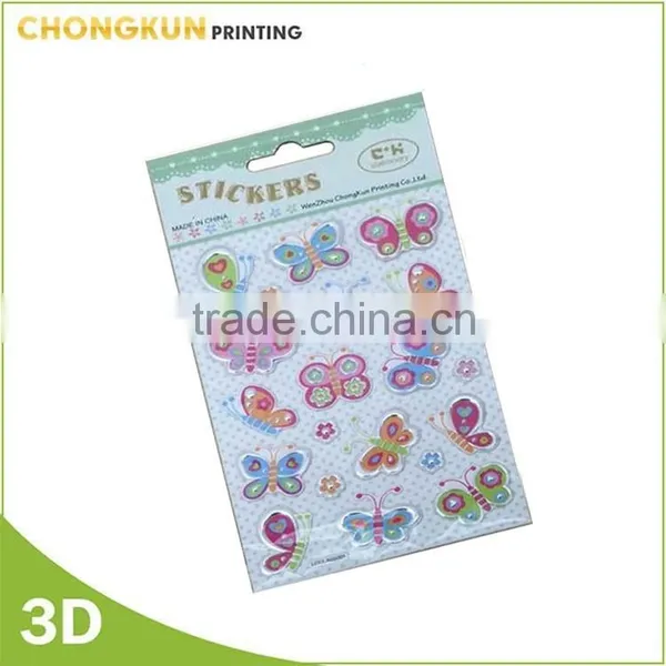 Cheap Full Color Printing Customized 3d Sticker Printing photo-4