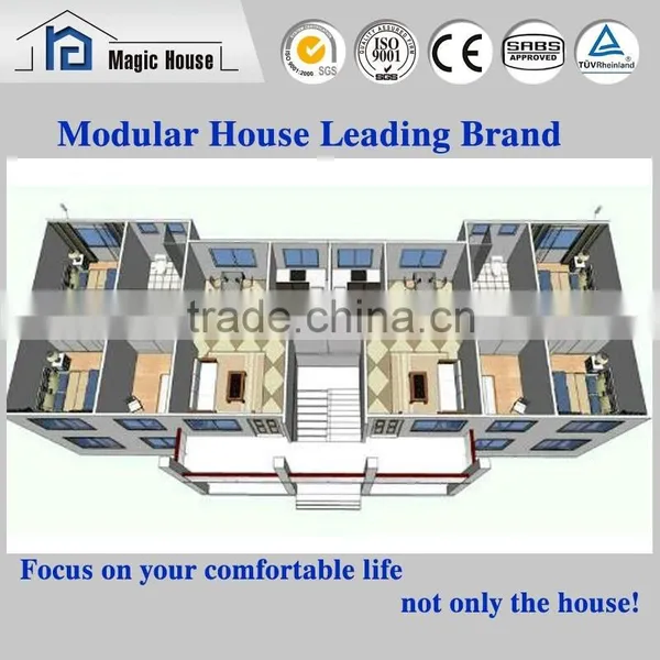 2016 Hot Sell Quick Assembled Prefabricated Ecological House Made by Foam Cement Panel photo-2