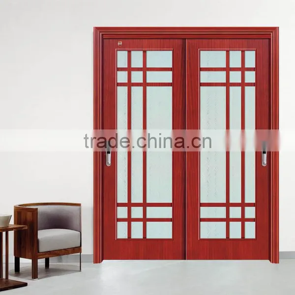 Wholesale Prices Cherry Solid Wood Used Exterior French Doors photo-2