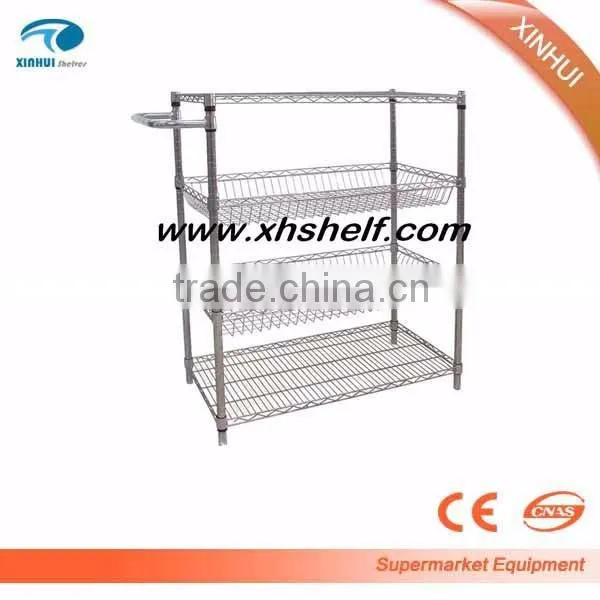 Selling Well Chrome Wire Shelf With NFC Approval photo-2