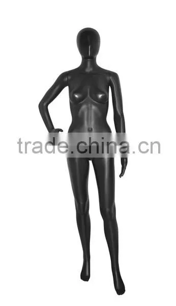 Abstract Standing Black Full Body Model Female Mannequin For Clothing Display photo-4