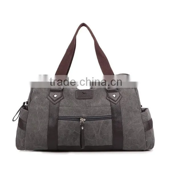 Manufacturer High Capacity Travel Sport Canvas Duffel Bag for Man photo-2