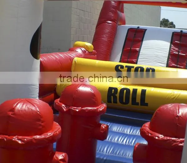 Commercial Outdoor Playground Inflatable Spotty Dog Obstacle Course for Sale photo-5