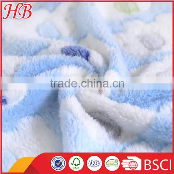 Fashion Super Soft Jacquard Car Coral Fleece Baby Blanket photo-4