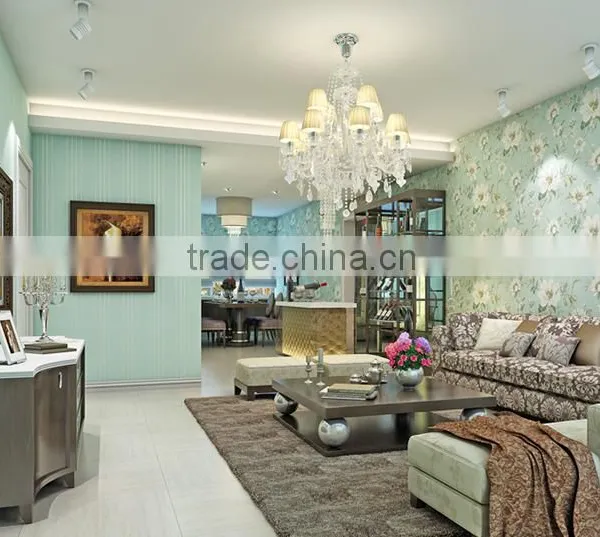 House Decoration Wallpaper Glitter Beautiful Flower for Home Wallpaper photo-5