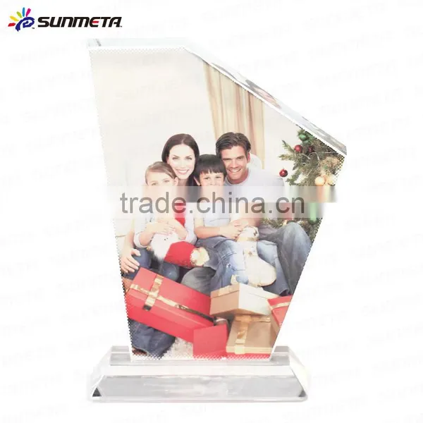 Sunmeta Sublimation Photo Frame Heat Transfer Printing Glass Wedding Photos BSJ11 photo-4