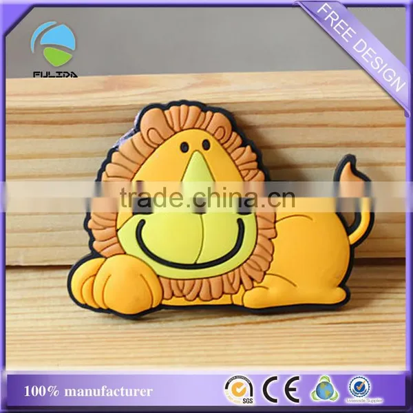 Cute Dinosaur Shaped Soft Plastic Souvenir Fridge Magnet photo-3