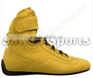 Hot Sale Yellow Color Racing Boot